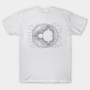 Traveling Salesman Mandelbrot T-Shirt